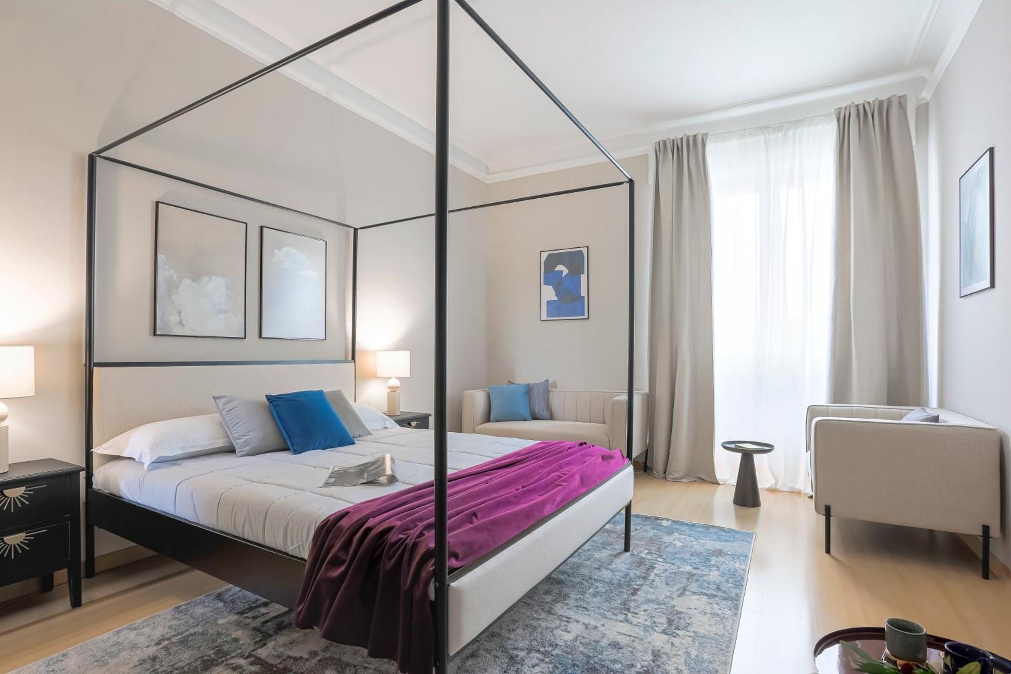 רומא Piramide Deluxe Apartment מראה חיצוני תמונה